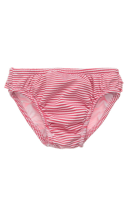 Snapper Rock - UV-zwemluier voor baby meisjes - Strepen - Roze/Wit