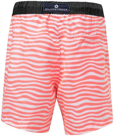 Snapper Rock - Boardshort voor jongens - Orange Crush - Wit/Oranje