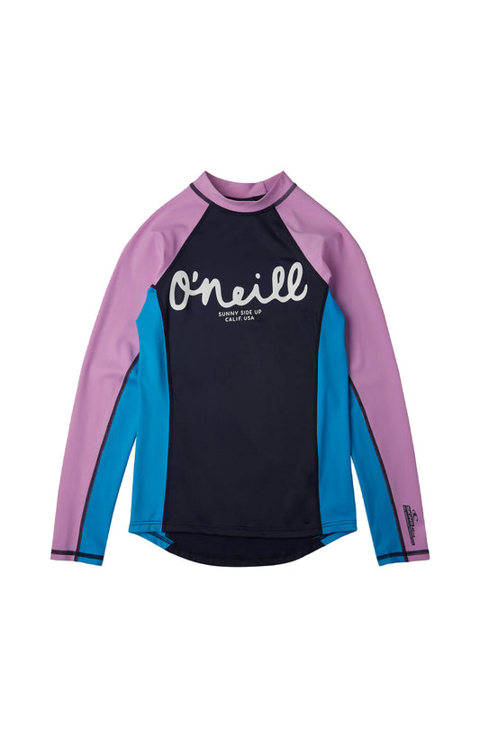 O'Neill - UV zwemshirt voor meisjes - Longsleeve - Skins - Donkerblauw