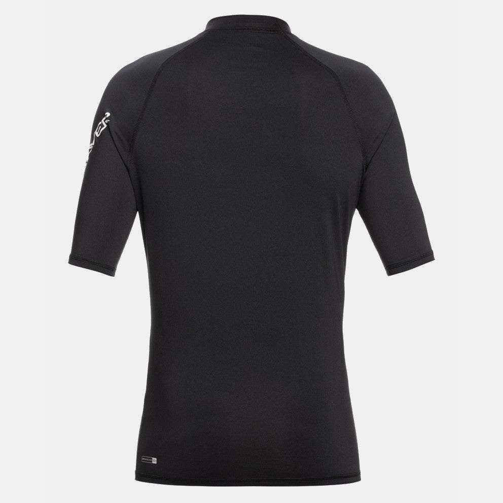Quiksilver - UV-Zwemshirt met korte mouwen voor mannen - All time - Zwart