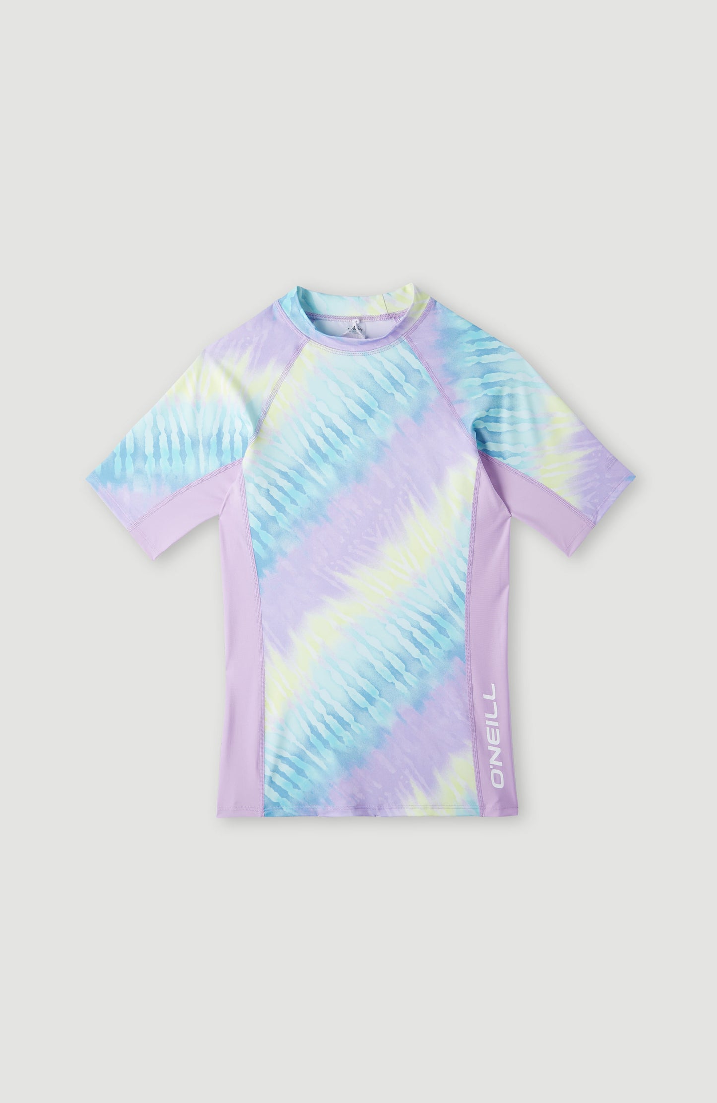 O'Neill - UV-Zwemshirt met korte mouwen voor meisjes - UPF50+ - Printed Skin - Blue Tie Dye