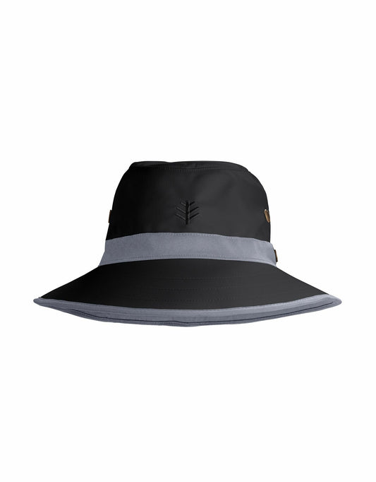 Coolibar - UV-beschermende hoed voor heren - Zwart