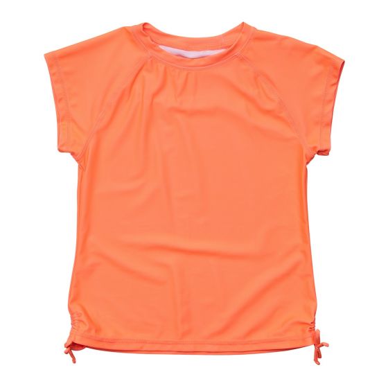 Snapper Rock - UV Rash top voor meisjes - Korte mouw - Oranje