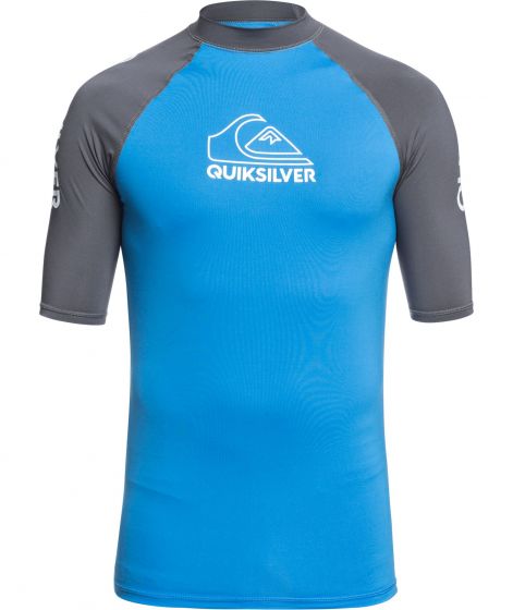 Quiksilver - UV-zwemshirt voor heren - On Tour - Helderblauw