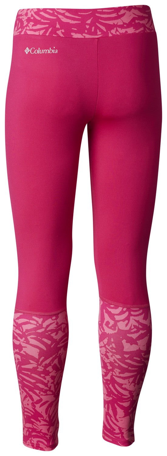Columbia Youth Girls Trulli Trails Printed Legging Haute Pink