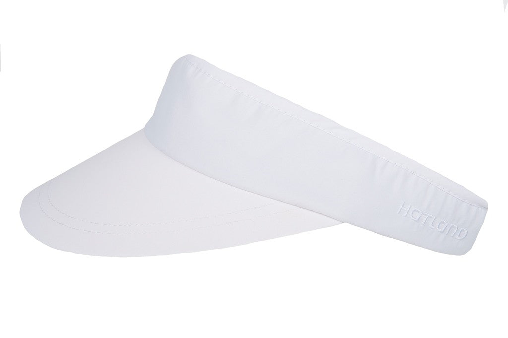 Hatland UV Extra brede Visor Vadis White