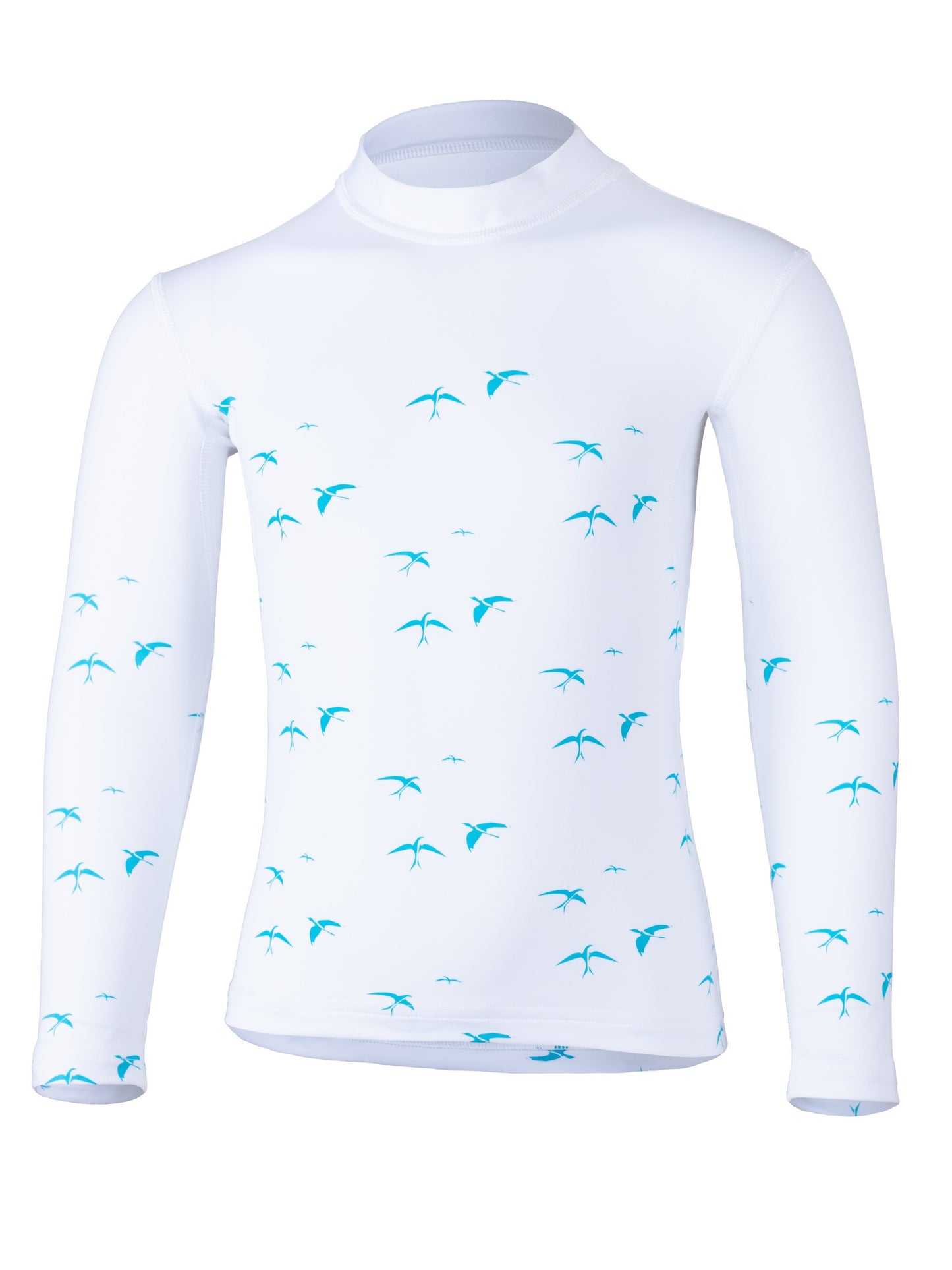 Hyphen Kids UV Shirt lange mouw Birdy White