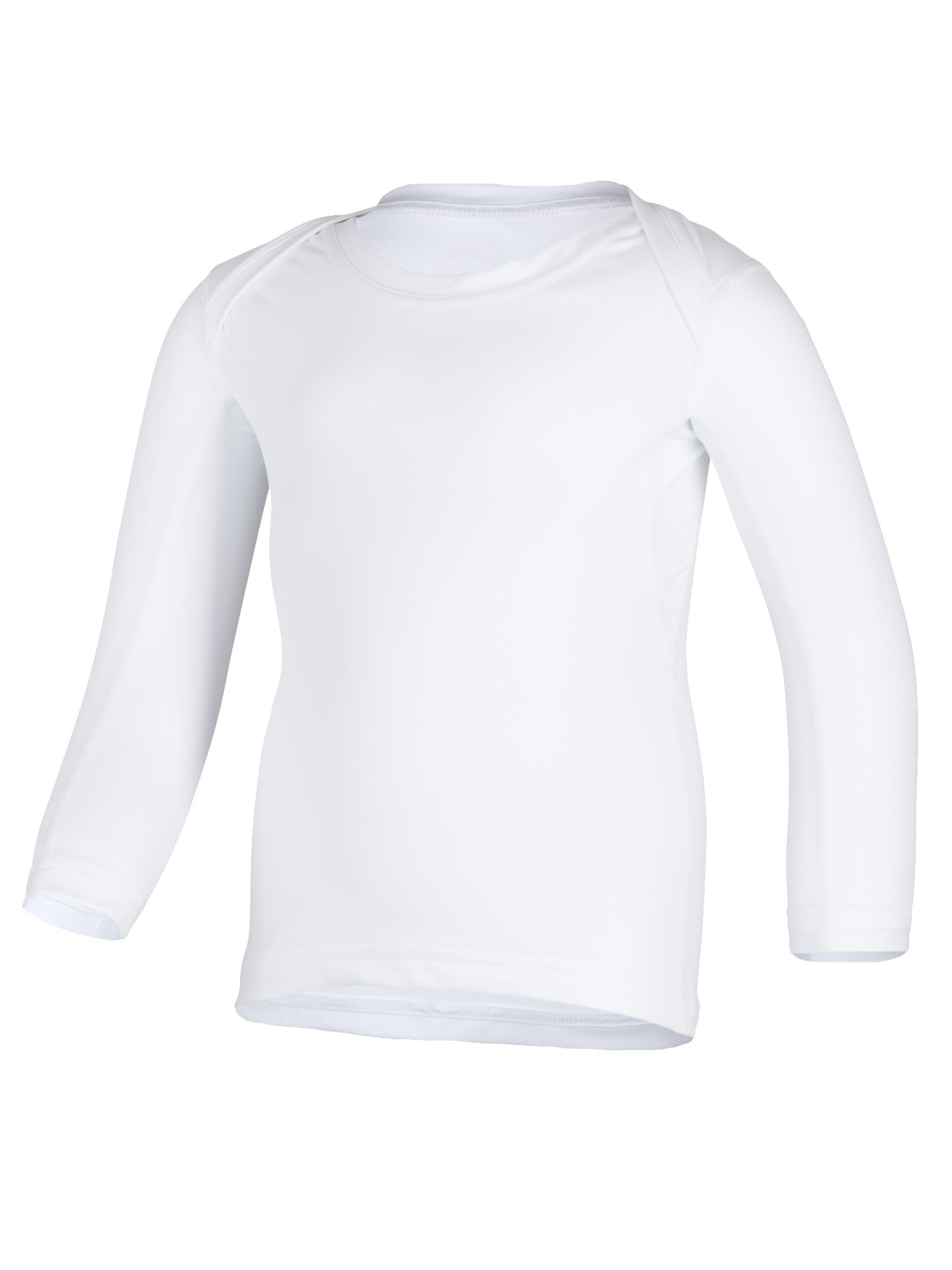 Hyphen Basic UV Shellshirt Lange mouw White