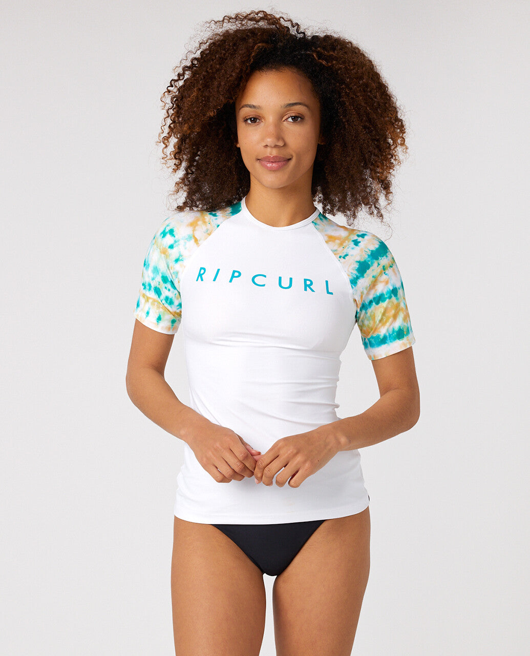 Rip Curl - UV-zwemshirt voor dames - Summer Breeze Relaxed - Korte mouw - Wit