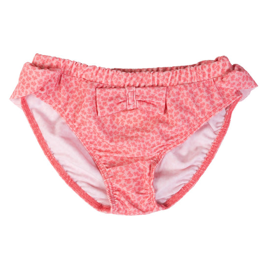 Petit Crabe - UV-werend bikinibroekje - Bloemen - Roze