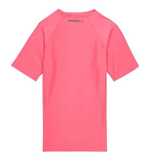 O'Neill Girls UV Shirt Korte Mouw Pink Lemonade