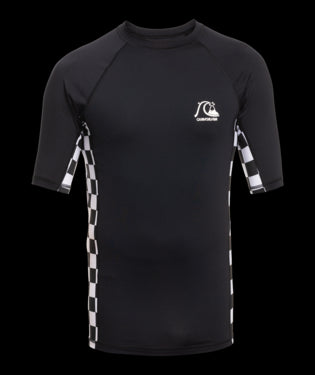 Quiksilver - UV-Zwemshirt met korte mouwen voor mannen - Arch - Zwart