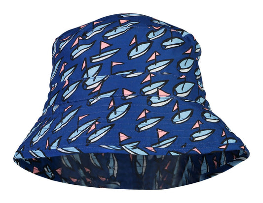 Snapper Rock - UV Bucket Hoed voor jongens - Opti Boats - Blauw