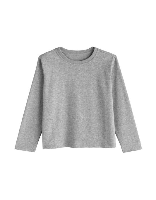 Coolibar - UV Shirt voor peuters - Longsleeve - Coco Plum - Grijs