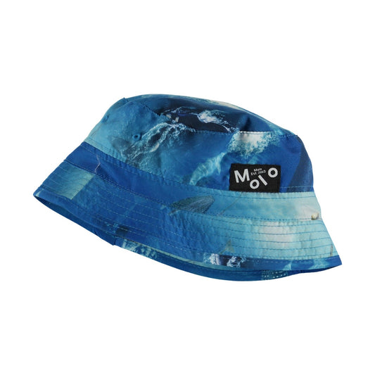Molo - UV Zonnehoed voor kinderen - Niks - Above Ocean - Blauw