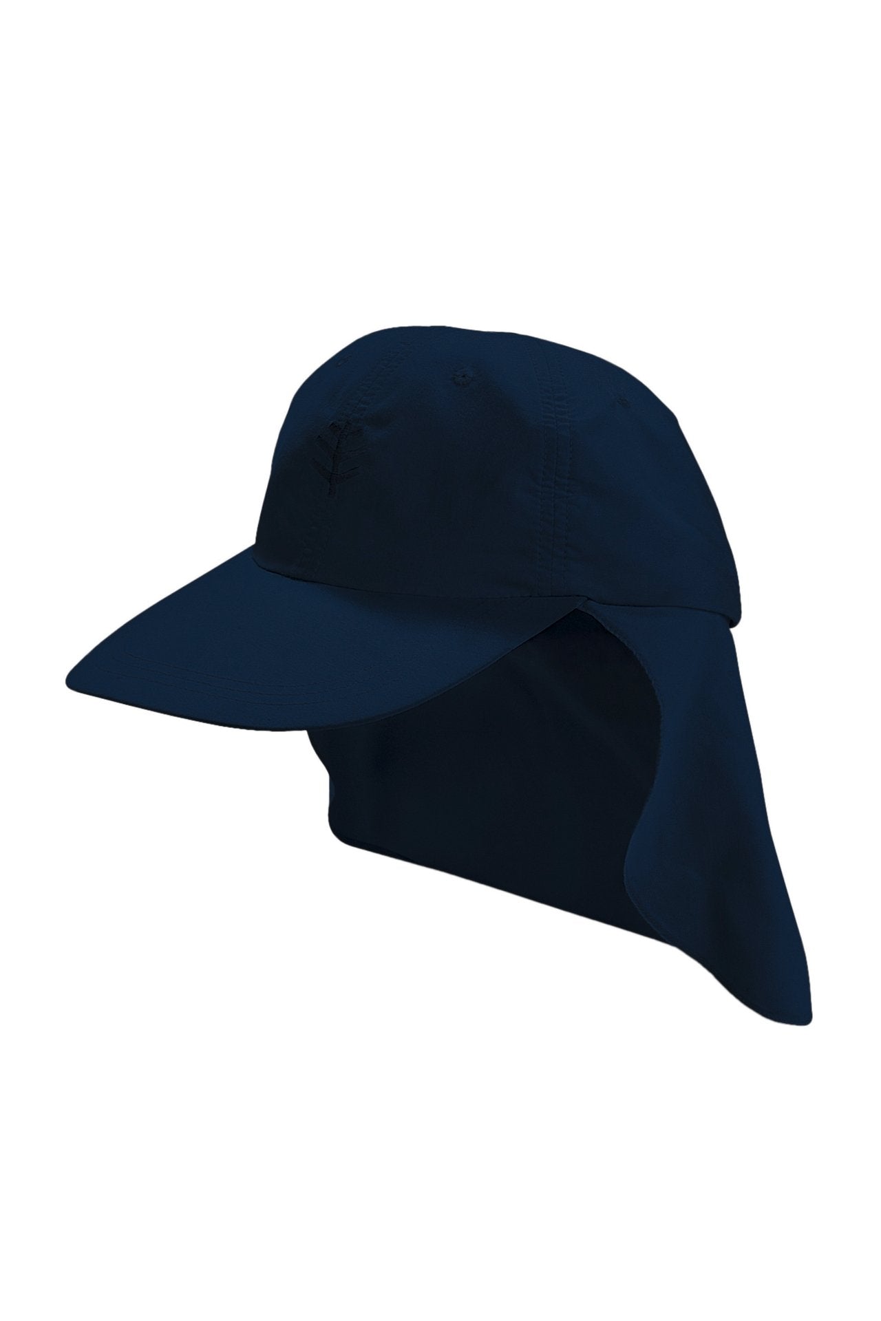 Coolibar - UV Sportcap met nekbescherming voor kinderen - Alex - Navy