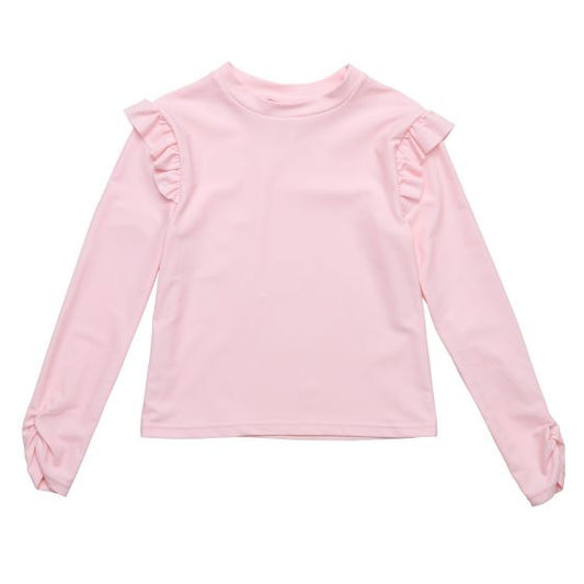 Snapper Rock - UV Rash top voor meisjes - Lange mouw - Ballet - Roze
