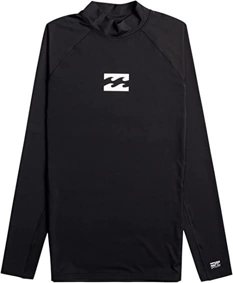 Billabong - UV-Rashguard voor mannen met korte mouwen - Waves All Day - UPF50+ - Zwart