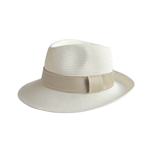 House of Ord - zonnehoed Harper Fedora - Ivory