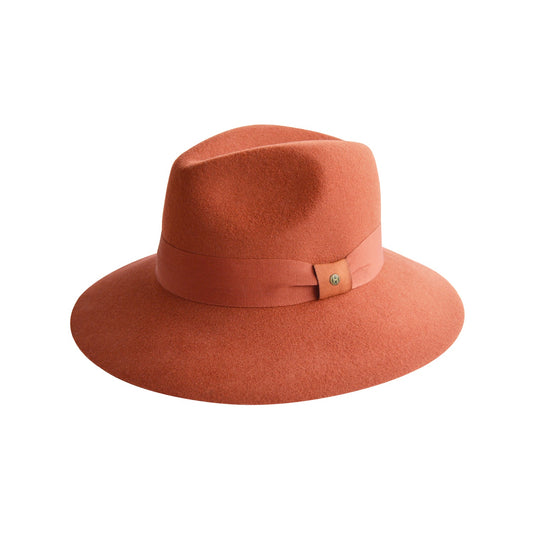 House of Ord - Winter hoed Heather Fedora - Brick