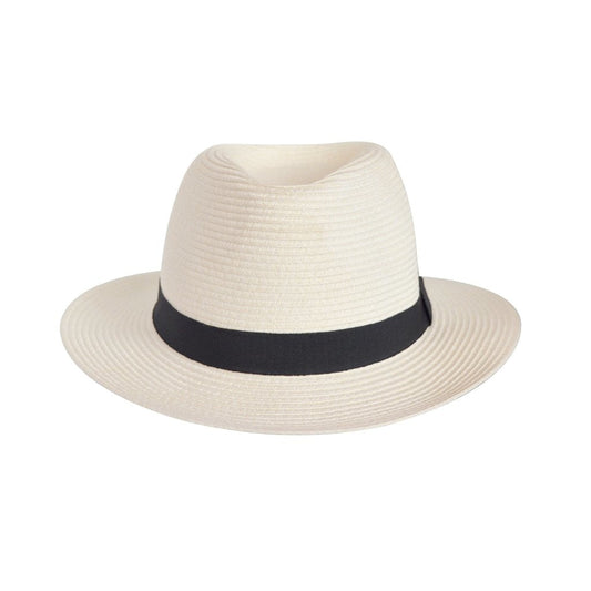 House of Ord - zonnehoed Pana-Mate Fedora - Ivory