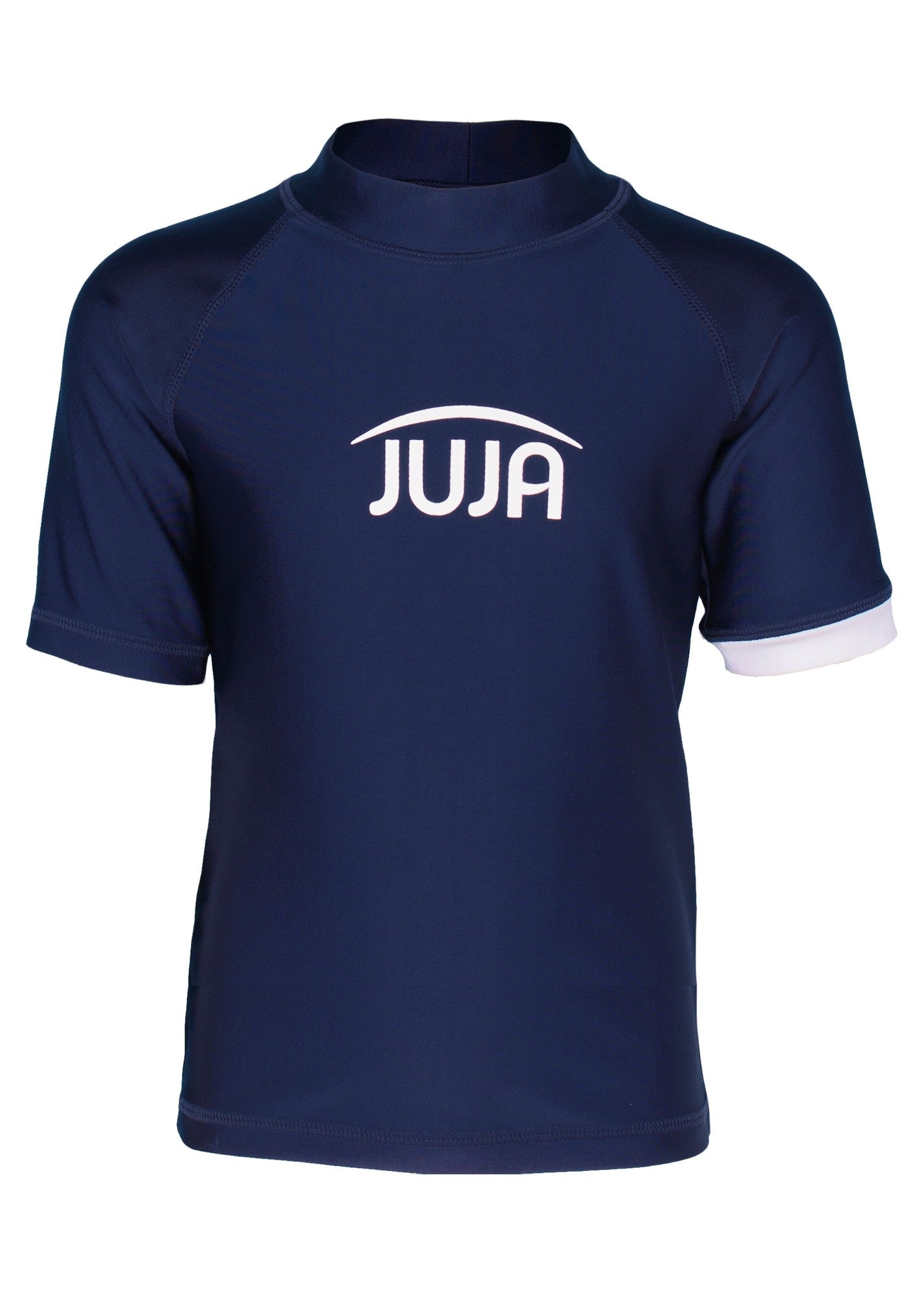 JUJA - UV Zwemshirt voor kinderen - korte mouwen - Solid - Donkerblauw