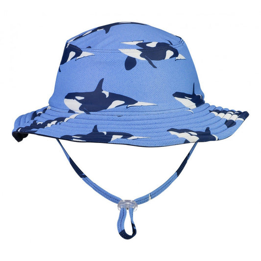 Snapper Rock - UV Omkeerbare bucket hat voor kinderen - Orka Ocean