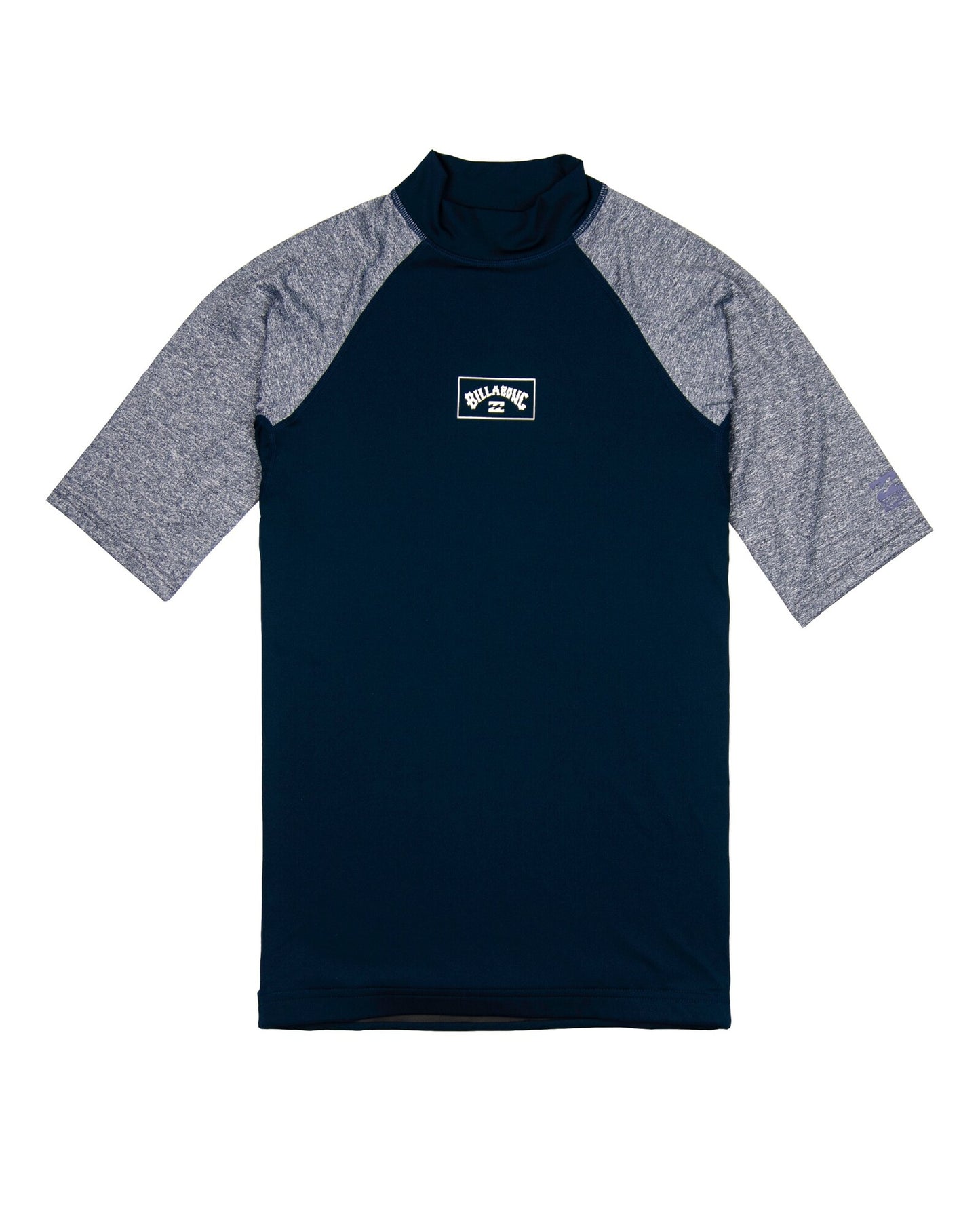 Billabong - UV Zwemshirt voor heren - Korte mouw - Contrast - Marineblauw